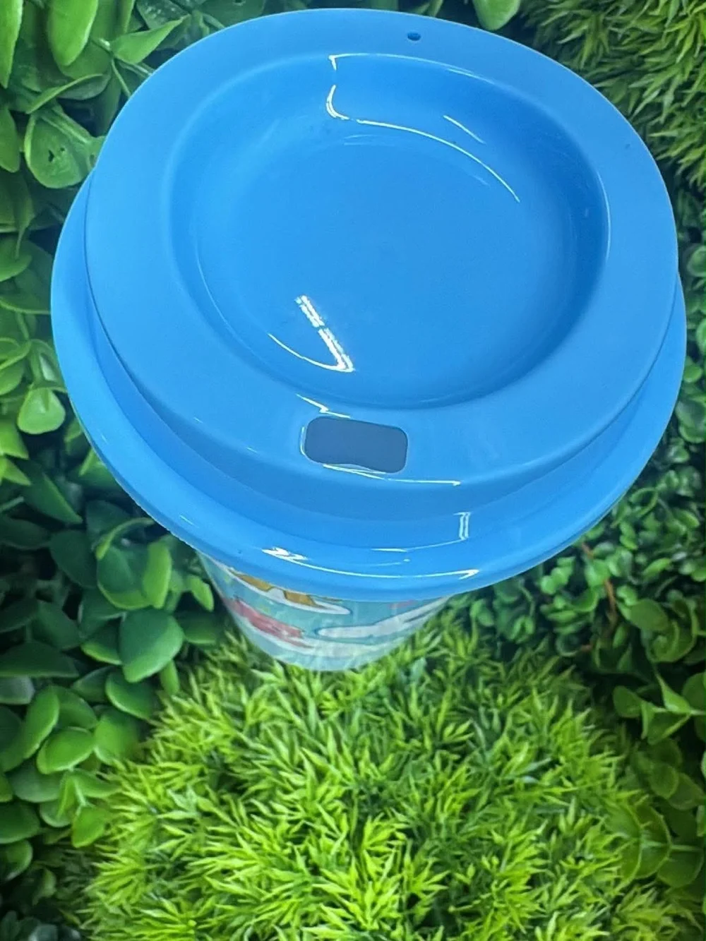 Care Bears Blue Travel Tumbler with Colorful Characters